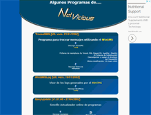 Tablet Screenshot of netvicious.com